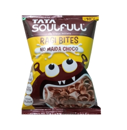Tata Soulfull Ragi Bites - No Maida Choco, Rs.10  | Pack of 24